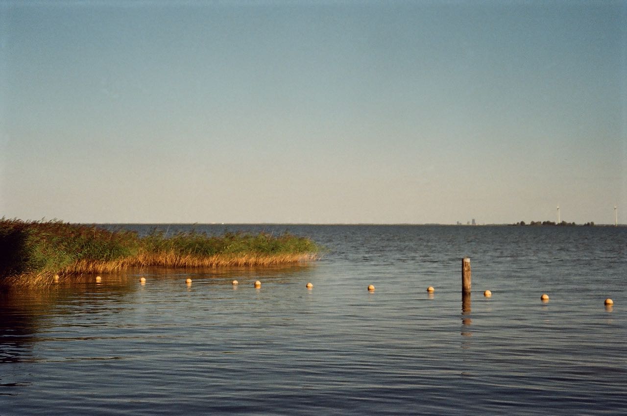 The sea as seen from the shores of Monnickendam, Netherlands